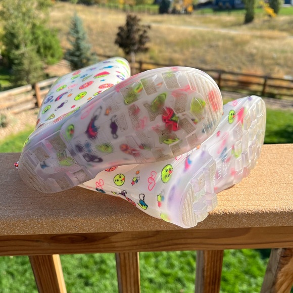 GIRL'S KIDS CAPELLI NEW YORK PRINTED RAIN BOOTS MULTI POP SIZE 12/13 - Picture 4 of 6